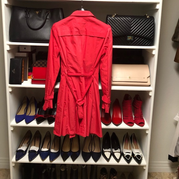 Bebe Trench Coat - Picture 2 of 2